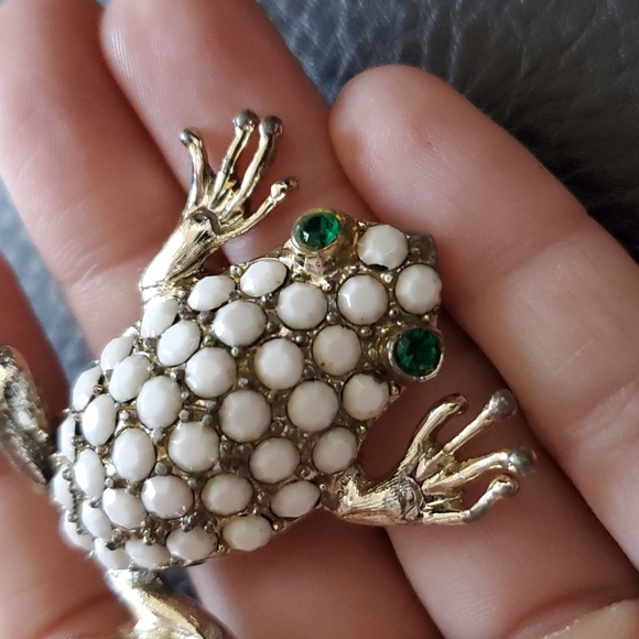 VTG frog brooch - Picture 5 of 7